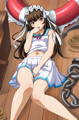 画像ギャラリー No.001のサムネイル画像 / 「ブラウザ一騎当千」,セーラー姿の「マリン闘士」(前半)カードが追加に