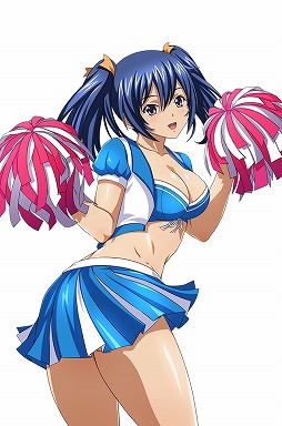 画像ギャラリー No.008のサムネイル画像 / 「ブラウザ一騎当千 爆乳争覇伝」,トーシダスに「チアガール(前半)」が登場