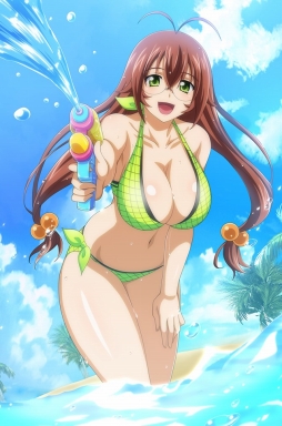 画像ギャラリー No.008のサムネイル画像 / 「ブラウザ一騎当千 爆乳争覇伝」に水着姿の闘士たちが期間限定で登場