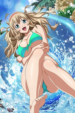 画像ギャラリー No.005のサムネイル画像 / 「ブラウザ一騎当千」，イベント“水着レジャー”の後半が開催