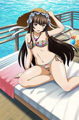画像ギャラリー No.011のサムネイル画像 / 「ブラウザ一騎当千」，イベント“水着レジャー”の後半が開催
