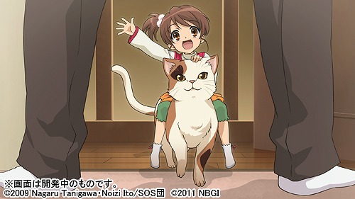 画像ギャラリー No.001のサムネイル画像 / 「涼宮ハルヒの追想」，平行世界をさまようキョンの脱出の鍵は「会話」。バニー姿の朝倉さんや振袖に身を包むみくるちゃんの姿なども必見 