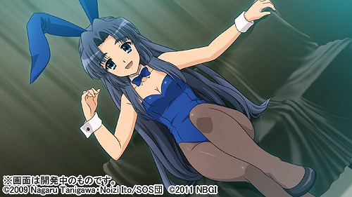 画像ギャラリー No.005のサムネイル画像 / 「涼宮ハルヒの追想」，平行世界をさまようキョンの脱出の鍵は「会話」。バニー姿の朝倉さんや振袖に身を包むみくるちゃんの姿なども必見 