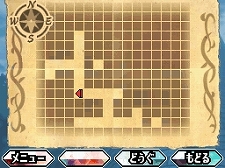 画像ギャラリー No.018のサムネイル画像 / インテンスの新作DSiウェア「RPG脱出ゲーム」，11月24日発売。タッチペンを駆使して地下迷宮からの脱出を目指せ