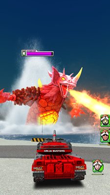 画像ギャラリー No.006のサムネイル画像 / 「怪獣バスターズ パワード」に登場する新怪獣を紹介。「にせウルトラマン」とのバトルシーンをムービーで確認しよう