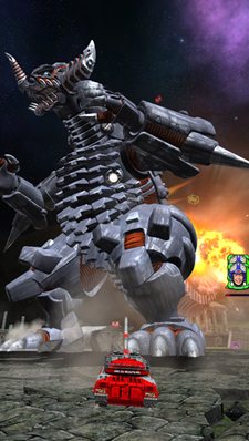 画像ギャラリー No.007のサムネイル画像 / 「怪獣バスターズ パワード」に登場する新怪獣を紹介。「にせウルトラマン」とのバトルシーンをムービーで確認しよう