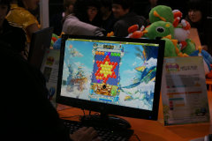 画像ギャラリー No.003のサムネイル画像 / ［G-Star 2010］韓国で新たに開発中の「パズルボブルオンライン」。よーく見るとバブルン・ボブルンのデザインが日本と違う？