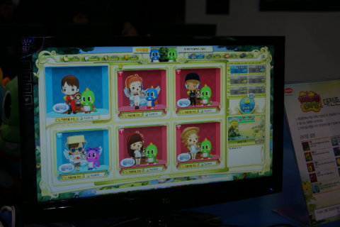 画像ギャラリー No.005のサムネイル画像 / ［G-Star 2010］韓国で新たに開発中の「パズルボブルオンライン」。よーく見るとバブルン・ボブルンのデザインが日本と違う？