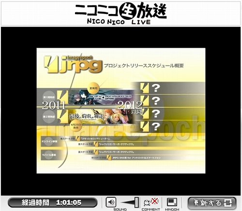 画像ギャラリー No.029のサムネイル画像 / 発表タイトル第2弾はPSP「ブラック★ロックシューター THE GAME」。イメージエポック“新作発表会2010兼JRPG宣言決起会”をTwitterで実況中