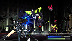 画像ギャラリー No.011のサムネイル画像 / “イラスト生まれニコニコ育ち”な「ブラック★ロックシューター THE GAME」のスクリーンショットを多数入手