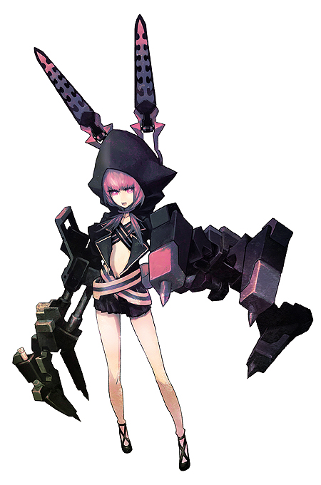 画像ギャラリー No.019のサムネイル画像 / “イラスト生まれニコニコ育ち”な「ブラック★ロックシューター THE GAME」のスクリーンショットを多数入手
