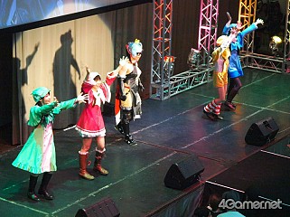 画像ギャラリー No.059のサムネイル画像 / 長島☆自演乙☆雄一郎選手がプロレスデビュー戦で勝利！　ブラック★ロックシューターが戦ったり，ミルキィホームズが歌ったり泣いたり……と事件続発の「ブシロードレスリング」レポート