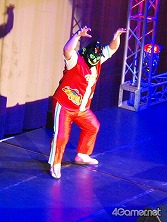 画像ギャラリー No.119のサムネイル画像 / 長島☆自演乙☆雄一郎選手がプロレスデビュー戦で勝利！　ブラック★ロックシューターが戦ったり，ミルキィホームズが歌ったり泣いたり……と事件続発の「ブシロードレスリング」レポート