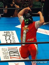 画像ギャラリー No.120のサムネイル画像 / 長島☆自演乙☆雄一郎選手がプロレスデビュー戦で勝利！　ブラック★ロックシューターが戦ったり，ミルキィホームズが歌ったり泣いたり……と事件続発の「ブシロードレスリング」レポート