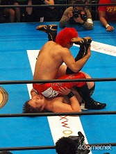 画像ギャラリー No.164のサムネイル画像 / 長島☆自演乙☆雄一郎選手がプロレスデビュー戦で勝利！　ブラック★ロックシューターが戦ったり，ミルキィホームズが歌ったり泣いたり……と事件続発の「ブシロードレスリング」レポート