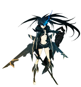 画像ギャラリー No.001のサムネイル画像 / 「ブラック★ロックシューター THE GAME」8月25日に発売記念抽選会を秋葉原で開催。huke氏のイラスト&坂本真綾さんのサイン入り色紙などが賞品に