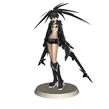 画像ギャラリー No.005のサムネイル画像 / 「ブラック★ロックシューター THE GAME」は本日発売。PlayStation Homeでは同作モチーフのアバターアイテムやフィギュアなどのグッズ販売が開始