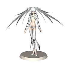 画像ギャラリー No.007のサムネイル画像 / 「ブラック★ロックシューター THE GAME」は本日発売。PlayStation Homeでは同作モチーフのアバターアイテムやフィギュアなどのグッズ販売が開始