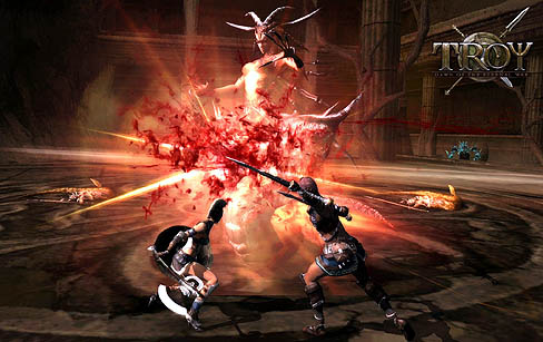 画像ギャラリー No.003のサムネイル画像 / トロイ戦争のその後を描くMMORPG「TROY」のプレイムービーを4GamerにUp。ギリシャ神話の要素も取り入れた，戦闘中心のゲーム