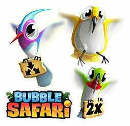 画像ギャラリー No.004のサムネイル画像 / Zyngaの最新ゲーム「BUBBLE SAFARI」がFacebook向けに配信中
