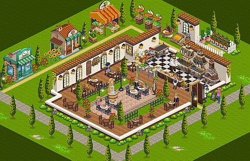 画像ギャラリー No.003のサムネイル画像 / 料理ゲーム「ChefVille」がFacebookで配信。自分だけのレストランを作ろう
