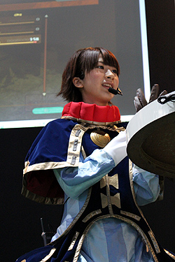 画像ギャラリー No.018のサムネイル画像 / ［TGS 2011］“はるきゃん”こと石田晴香さんが魔法使い姿を披露。「シュヴァサガ えくすぷれす」の公開収録をレポート