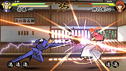 画像ギャラリー No.008のサムネイル画像 / 原作にあった数々の奥義も再現。バンダイナムコゲームス，PSP用対戦剣劇アクション「るろうに剣心−明治剣客浪漫譚− 再閃」を2011年春に発売