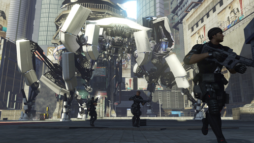 画像ギャラリー No.019のサムネイル画像 / ［E3 2011］「Binary Domain」は，「愛してる」なんて台詞を理解する音声認識がすごい。仲間との連携に軸を置いたひと味違うTPSに仕上がる予感