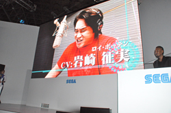 画像ギャラリー No.010のサムネイル画像 / ［TGS 2011］「バイナリードメイン」にも「龍が如く」のような熱いドラマを。名越氏のプレゼンや佐藤Dのデモプレイが行われたセガブースのステージイベントをレポート