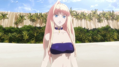 画像ギャラリー No.005のサムネイル画像 / 「マクロストライアングルフロンティア」,期間限定生産版“イツワリノウタヒメパック”に付属する特典映像UMD VIDEOの収録内容が公開に