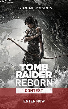 画像ギャラリー No.001のサムネイル画像 / 「Tomb Raider」の公式アートコンテスト開催中。新しいララ・クロフトを描いて，賞金6000ドルを手に入れよう