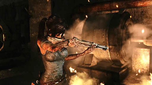 画像ギャラリー No.001のサムネイル画像 / 「Tomb Raider」の最新トレイラー公開。生き残り方をレクチャーする映像シリーズの第2弾は，島の探検方法について