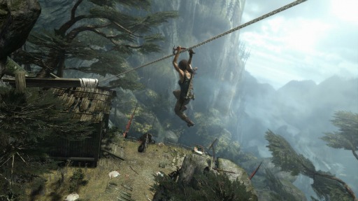画像ギャラリー No.001のサムネイル画像 / 「TOMB RAIDER」,序盤の展開やゲームシステムなどの情報がスクリーンショットと共に公開