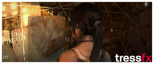 画像ギャラリー No.006のサムネイル画像 / PC版「TOMB RAIDER」のララは,髪の毛の動きが自然に。AMD,ゲームで使える頭髪レンダリング技術「TressFX Hair」を発表