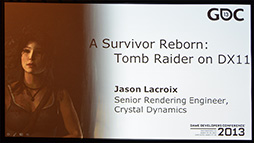 画像ギャラリー No.002のサムネイル画像 / ［GDC 2013］PC版「TOMB RAIDER」は髪がすごい。ララ・クロフト秘伝のヘアケア技術教えます