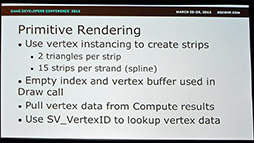 画像ギャラリー No.018のサムネイル画像 / ［GDC 2013］PC版「TOMB RAIDER」は髪がすごい。ララ・クロフト秘伝のヘアケア技術教えます