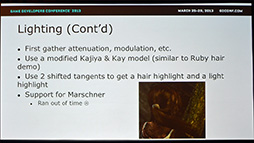 画像ギャラリー No.019のサムネイル画像 / ［GDC 2013］PC版「TOMB RAIDER」は髪がすごい。ララ・クロフト秘伝のヘアケア技術教えます
