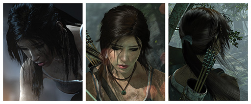 画像ギャラリー No.021のサムネイル画像 / ［GDC 2013］PC版「TOMB RAIDER」は髪がすごい。ララ・クロフト秘伝のヘアケア技術教えます