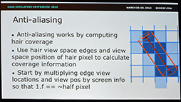 画像ギャラリー No.026のサムネイル画像 / ［GDC 2013］PC版「TOMB RAIDER」は髪がすごい。ララ・クロフト秘伝のヘアケア技術教えます