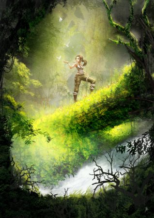 画像ギャラリー No.002のサムネイル画像 / 「TOMB RAIDER」日本語吹き替え版プレイ動画の第2弾「探索編」と，ファンアートコンテストの受賞作品が公開に