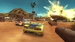 画像ギャラリー No.007のサムネイル画像 / 一瞬の瞬きも許されないハイテンションレース「SPLIT SECOND -スプリットセカンド-」のPSP版が，新要素を加えて2011年2月10日に発売