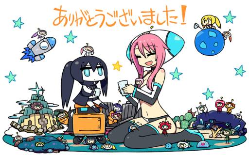 画像ギャラリー No.001のサムネイル画像 / 「ぷちっと★ロックシューター」のサービスが終了。歴代のタイトル画面が壁紙に