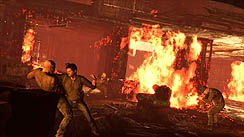 画像ギャラリー No.007のサムネイル画像 / 「Uncharted 3: Drake's Deception」の最新スクリーンショットが公開。フランスのシャトーで，主人公ネイサンがピンチに
