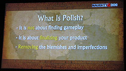画像ギャラリー No.020のサムネイル画像 / ［GDC 2012］「Uncharted 3」のNaughty DogがGDC 2012でレクチャーを実施。ゲーム開発では，最後の10％の努力がそのタイトルを「良い」から「素晴らしい」に変える