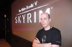 画像ギャラリー No.001のサムネイル画像 / [E3 2011］「The Elder Scrolls V：Skyrim」のライブデモがE3で公開。マンモスがのし歩くWhiterunの荒野でドラゴンと死闘