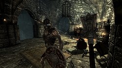 画像ギャラリー No.019のサムネイル画像 / [E3 2011］「The Elder Scrolls V：Skyrim」のライブデモがE3で公開。マンモスがのし歩くWhiterunの荒野でドラゴンと死闘