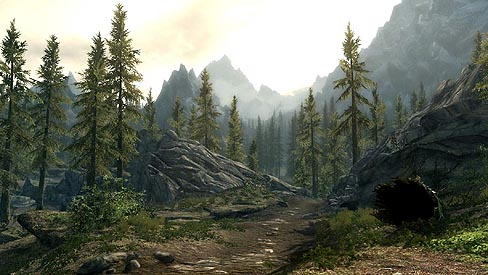 画像ギャラリー No.003のサムネイル画像 / 「The Elder Scrolls V: Skyrim」のゲーム世界が堪能できる最新ムービー公開。膨大な手作業で作られたSkyrimの世界とは