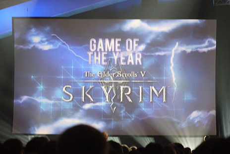 画像ギャラリー No.005のサムネイル画像 / ［GDC 2012］「The Elder Scrolls V: Skyrim」がGame of the Yearに。「The 12th annual Game Developers Choice Awards」授賞式レポート