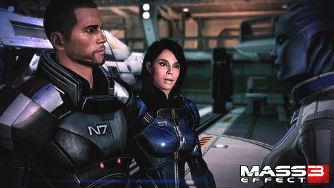 画像ギャラリー No.001のサムネイル画像 / 「Mass Effect 3」では女性キャラクターに専用アニメーションを用意。アシュリーは,評議会の要請を受けて「スペクター」に就任