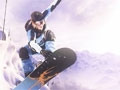 これが「SSX」のヒマラヤマップだ。いろいろな意味で震えあがりそうなムービーと，サントラリストが公開に